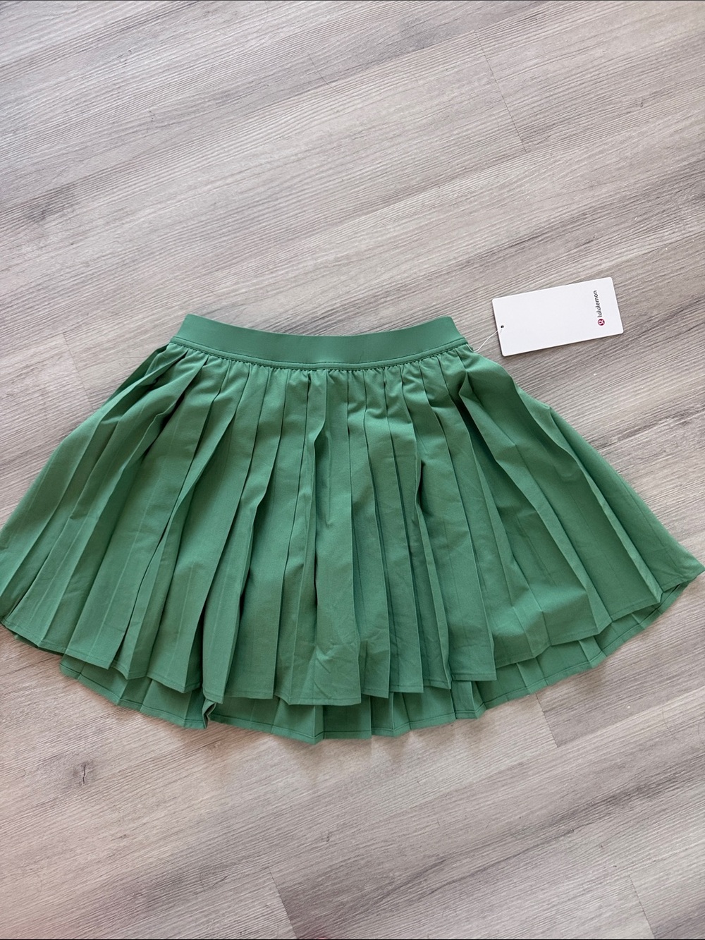 Green Pleated Mini tennis Skirt - Women's Lululemon
